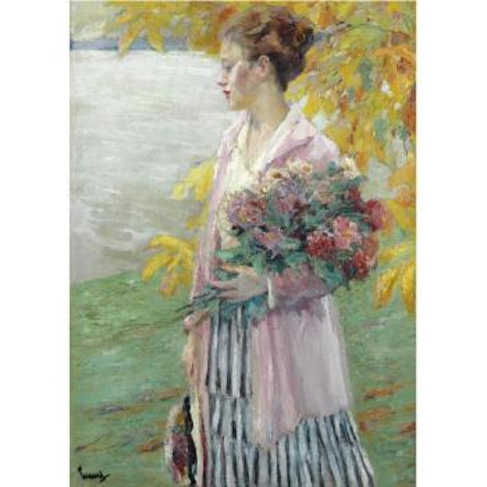 Herbstspaziergang (An Autumn Walk) by Edward Cucuel