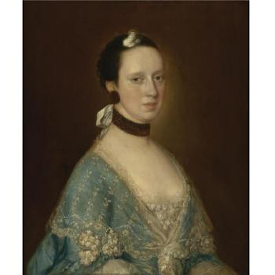 Portrait Of Mrs. John Gisborne (Née Anne Bateman) by Thomas Gainsborough