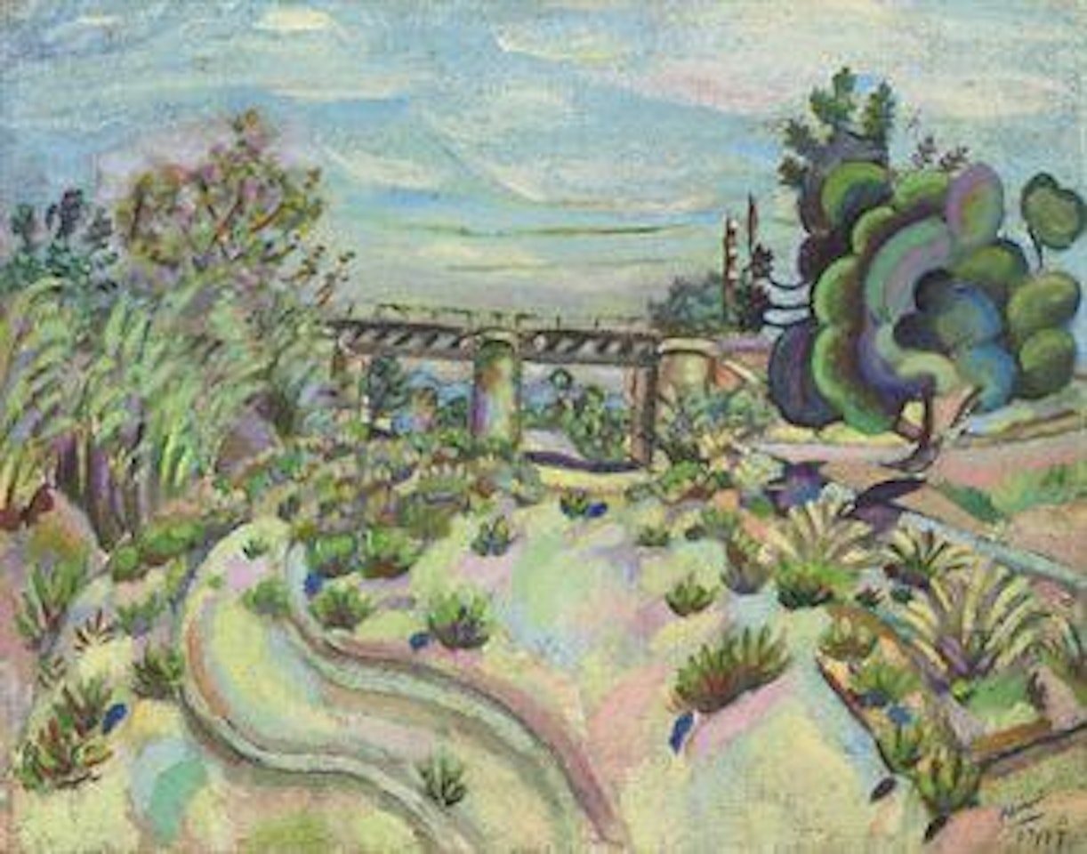 Mont-roig, le pont by Joan Miró