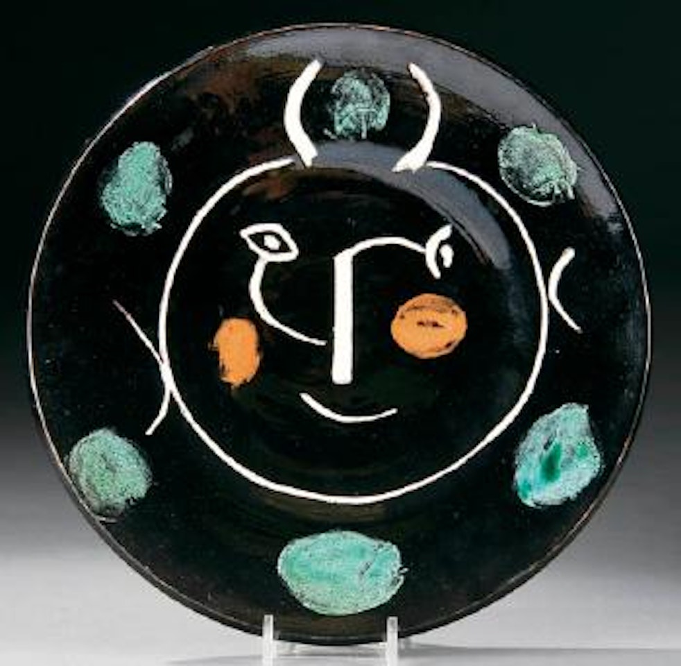 Black face by Pablo Picasso