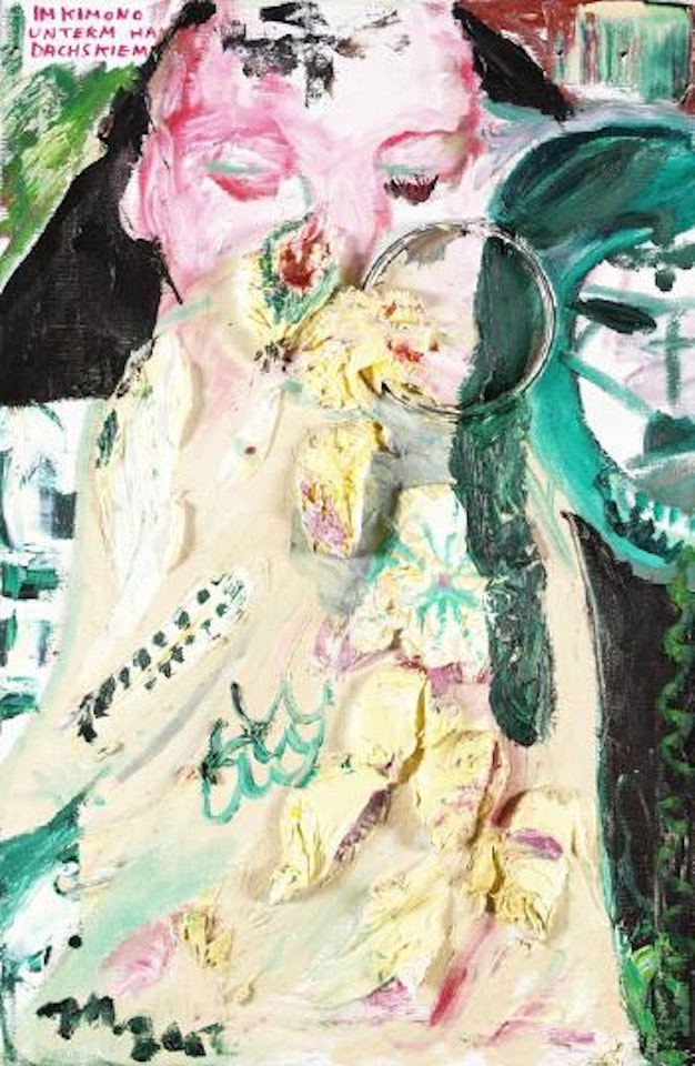 Im kimono Lady Schnurrkuss de Hot by Jonathan Meese