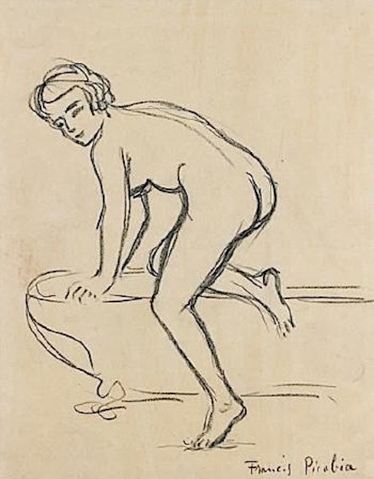Femme au bain by Francis Picabia