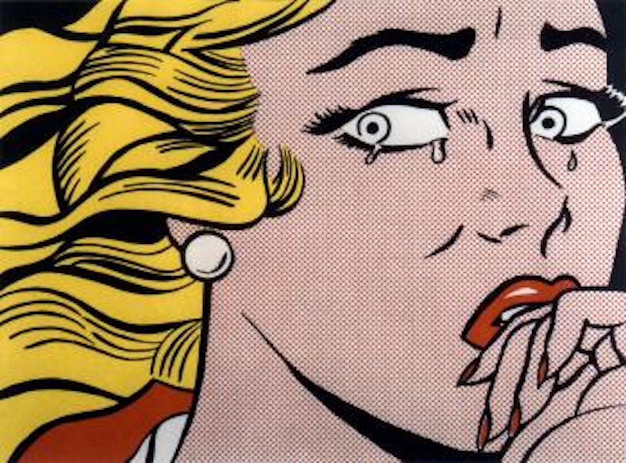 Crying Girl by Roy Lichtenstein