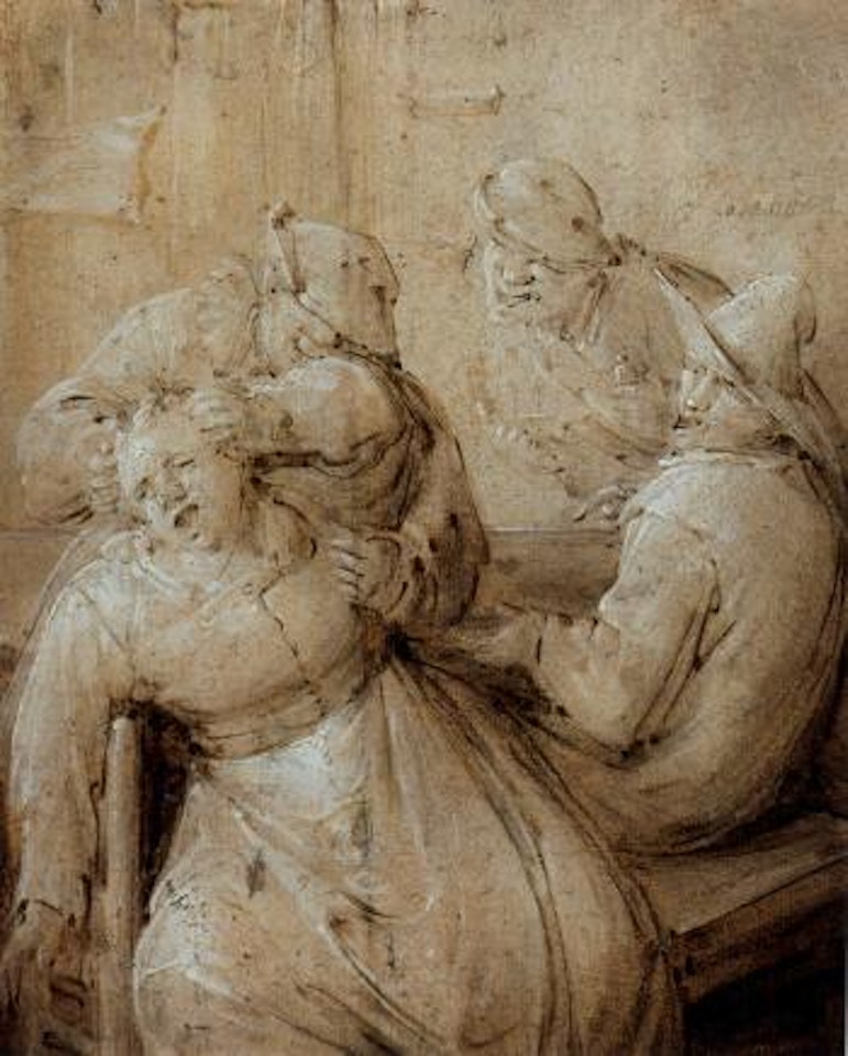 Peasants in an inn by Jan Miense Molenaer