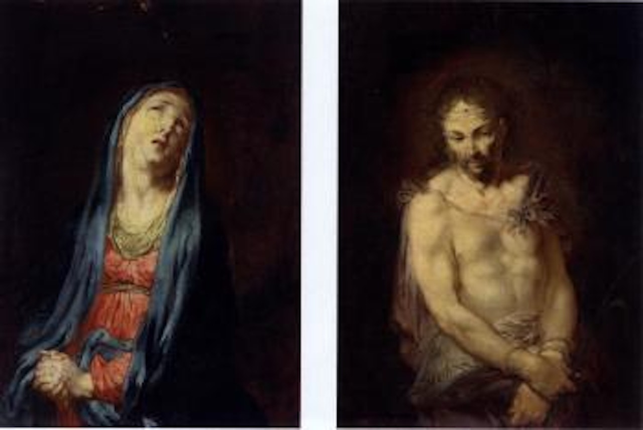 Mater Dolorosa. Christ as the Man of Sorrows by Januarius Johann Rasso Zick