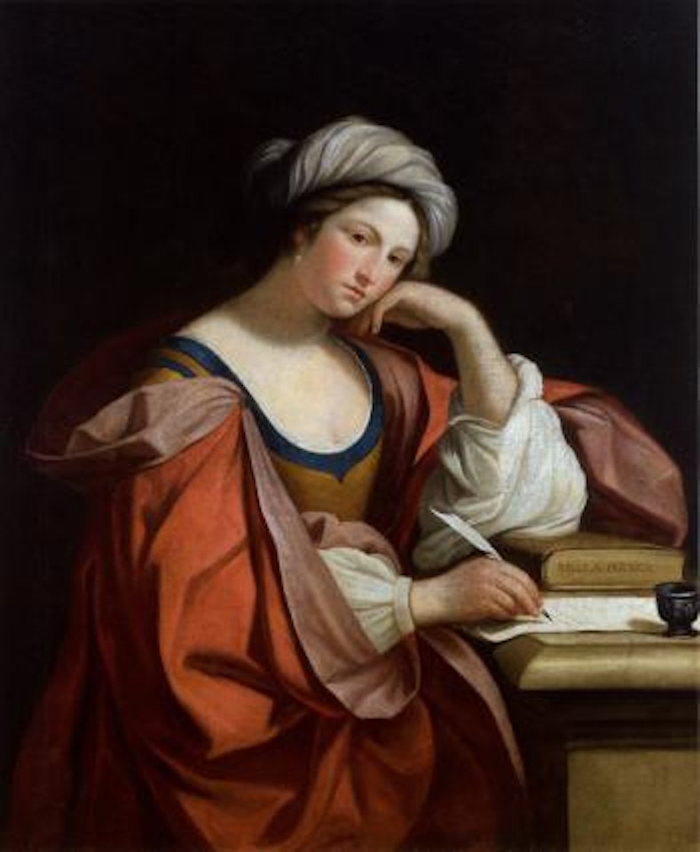 The Persian Sibyl, after the painting at the Pinacoteca Capitolina in ROme by Guercino