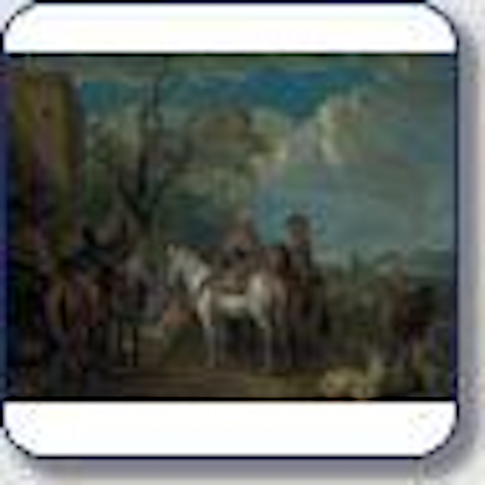 La halte des cavaliers by Francesco Giuseppe Casanova