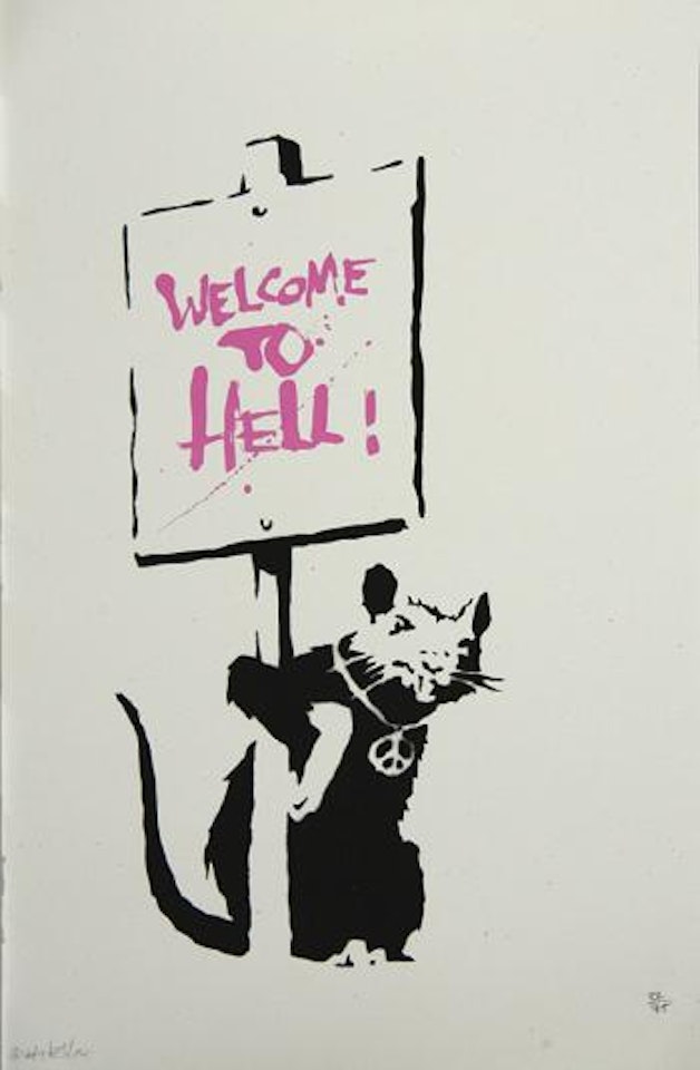 Welcome to hell by Banksy