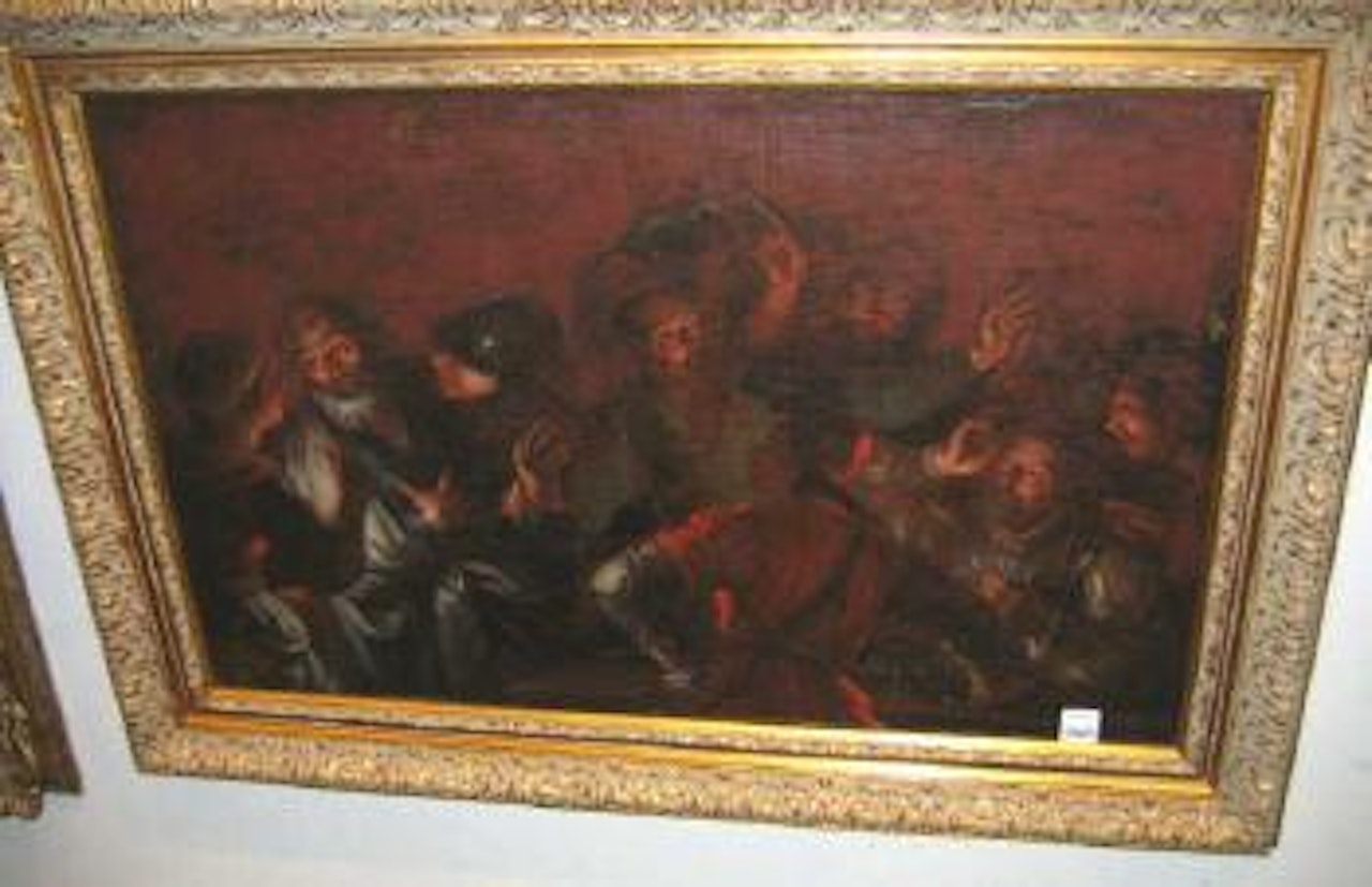 Peter denying Christ by Gérard Seghers