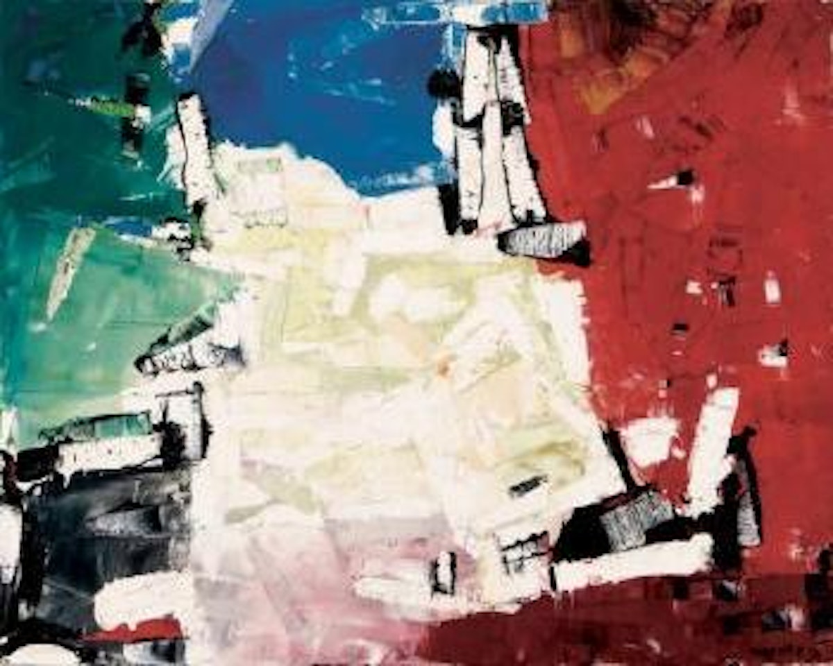 L'ile joyeuse by Jean-Paul Riopelle