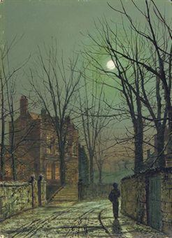 Au Clair de Lune by John Atkinson Grimshaw