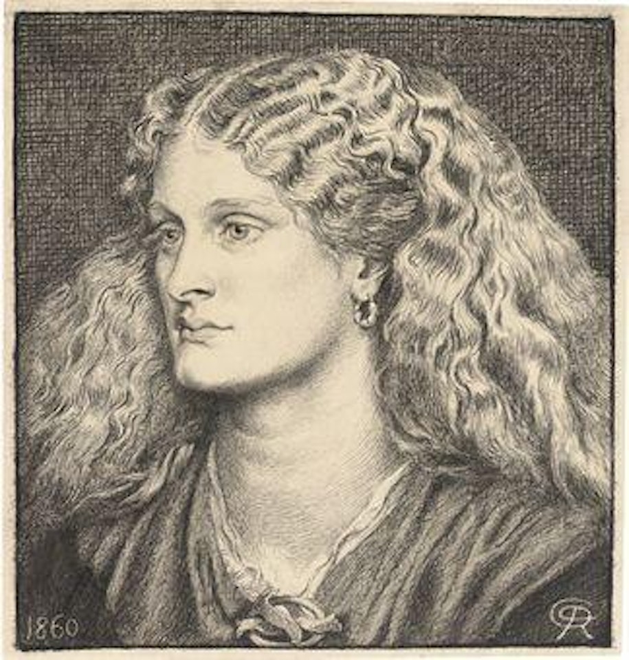 Portrait of Annie Miller by Dante Gabriel Rossetti
