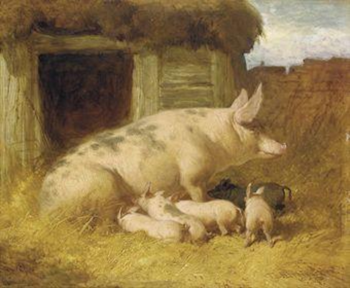 Pigs by John Frederick Herring