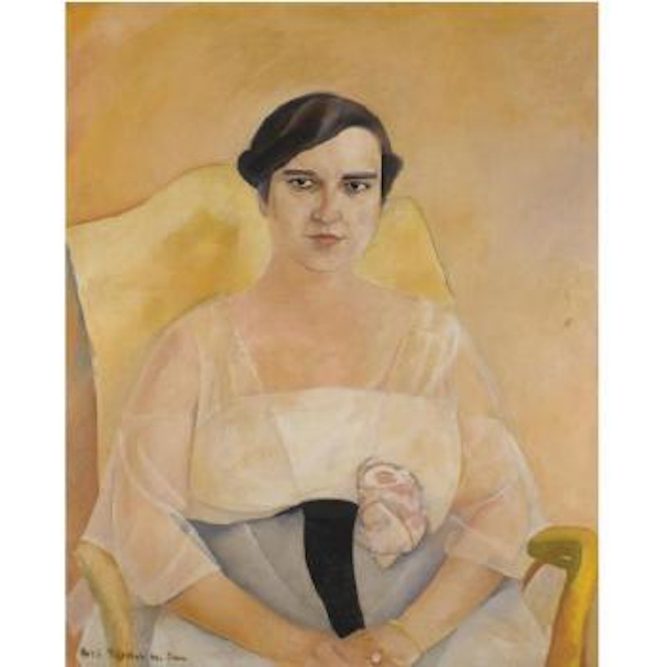 Portrait Of A Lady by Boris Grigoriev