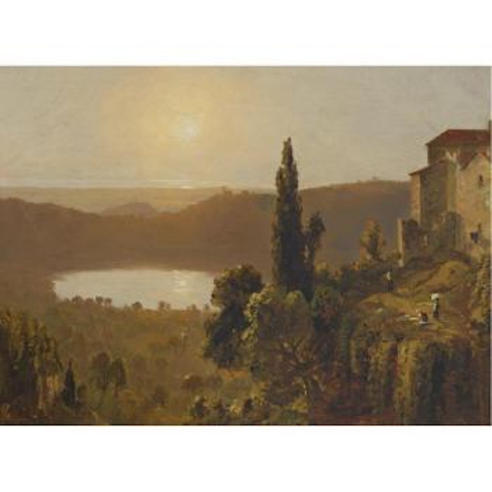Lake Nemi by Sanford Robinson Gifford