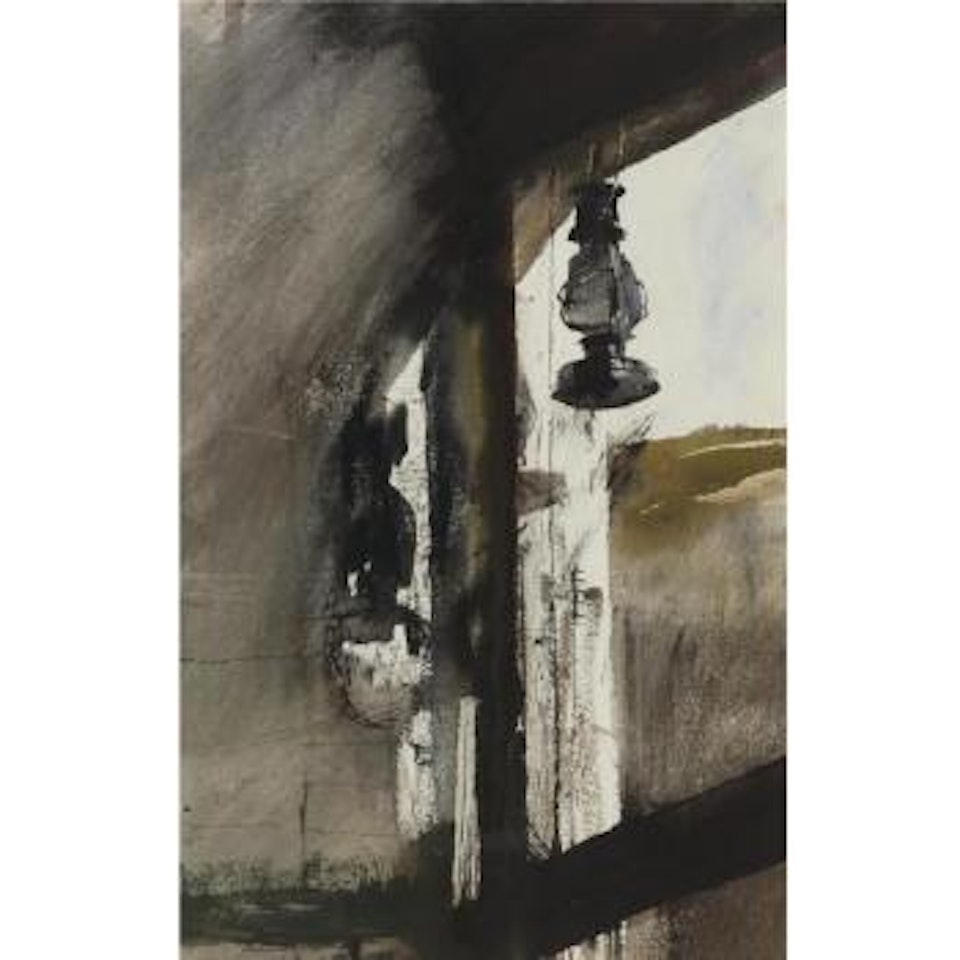 Shed Lantern by Andrew Wyeth