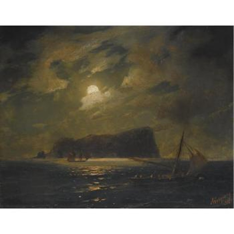 Shipping Off The Island Of Ischia by Ivan Konstantinovich Aivazovsky