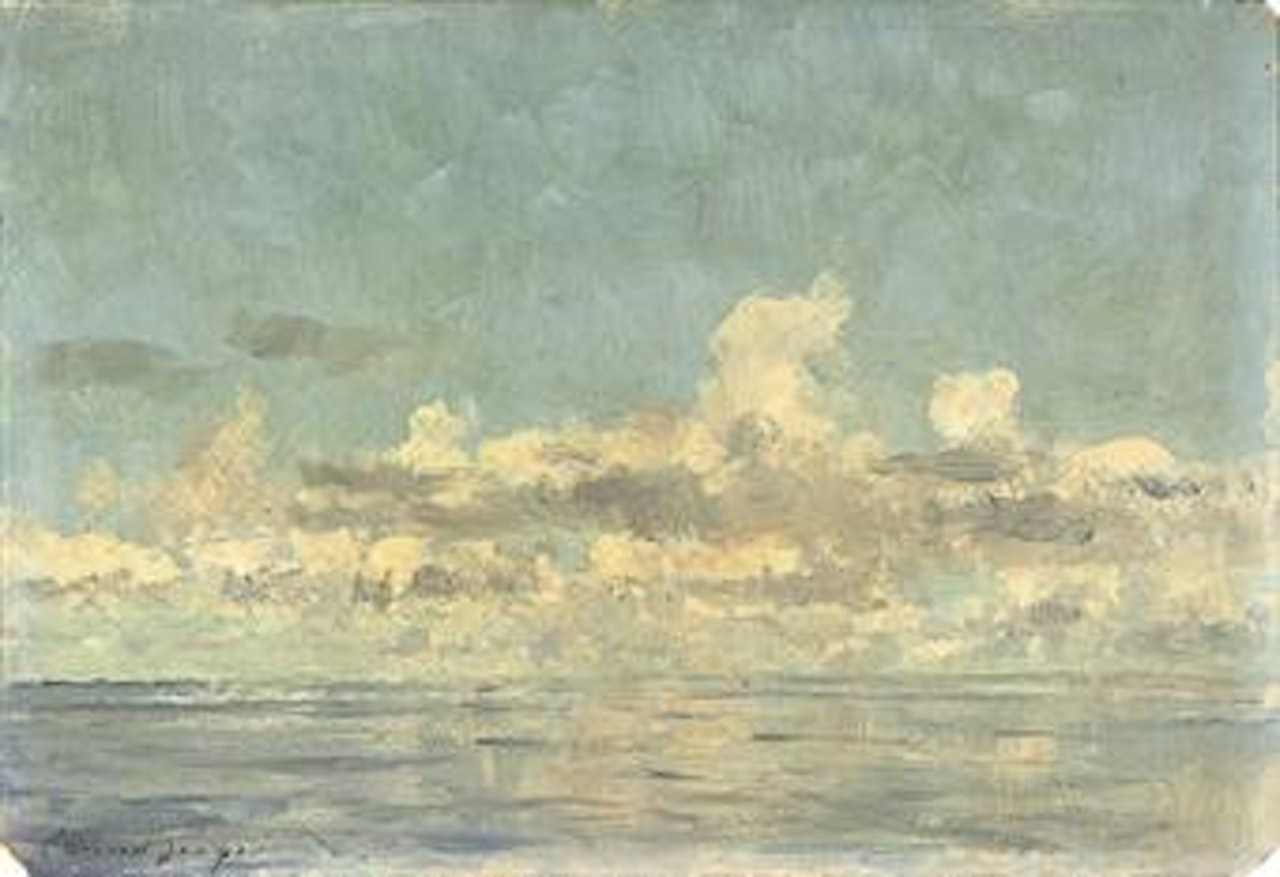 Sea and cloud study by Edward Seago