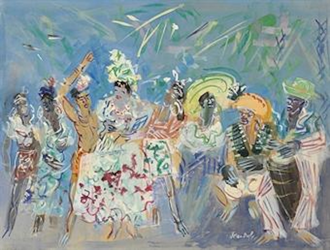 Les ballets de Katherine Dunham by Jean Dufy