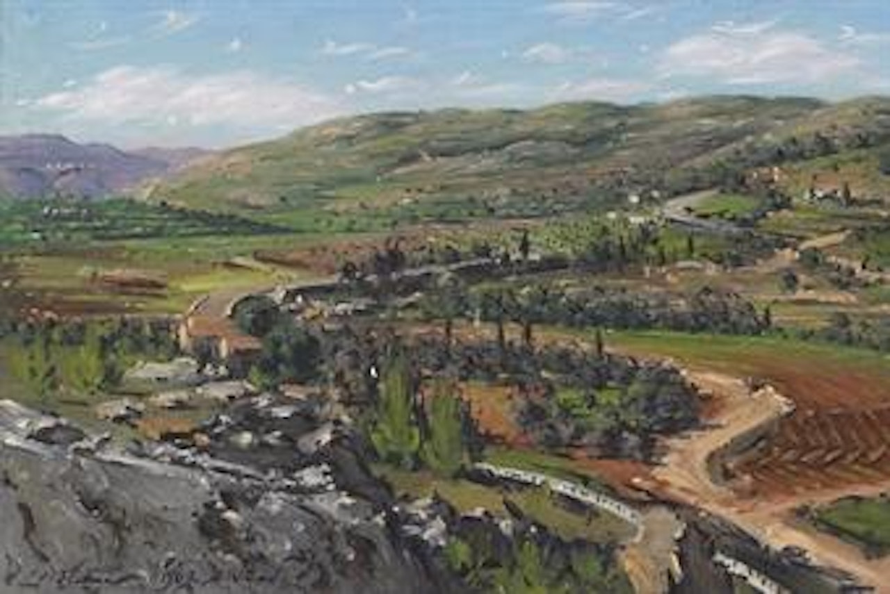 View of Jerusalem by Ludwig Blum