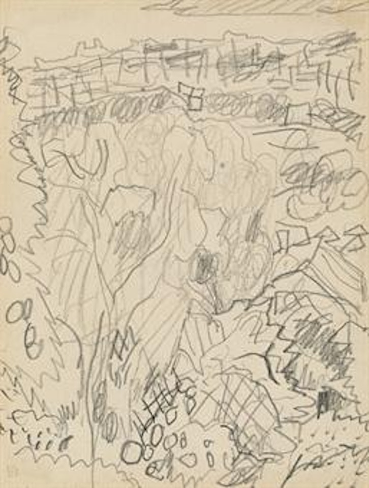 Esquisse de "Paysage du Cannet" by Pierre Bonnard