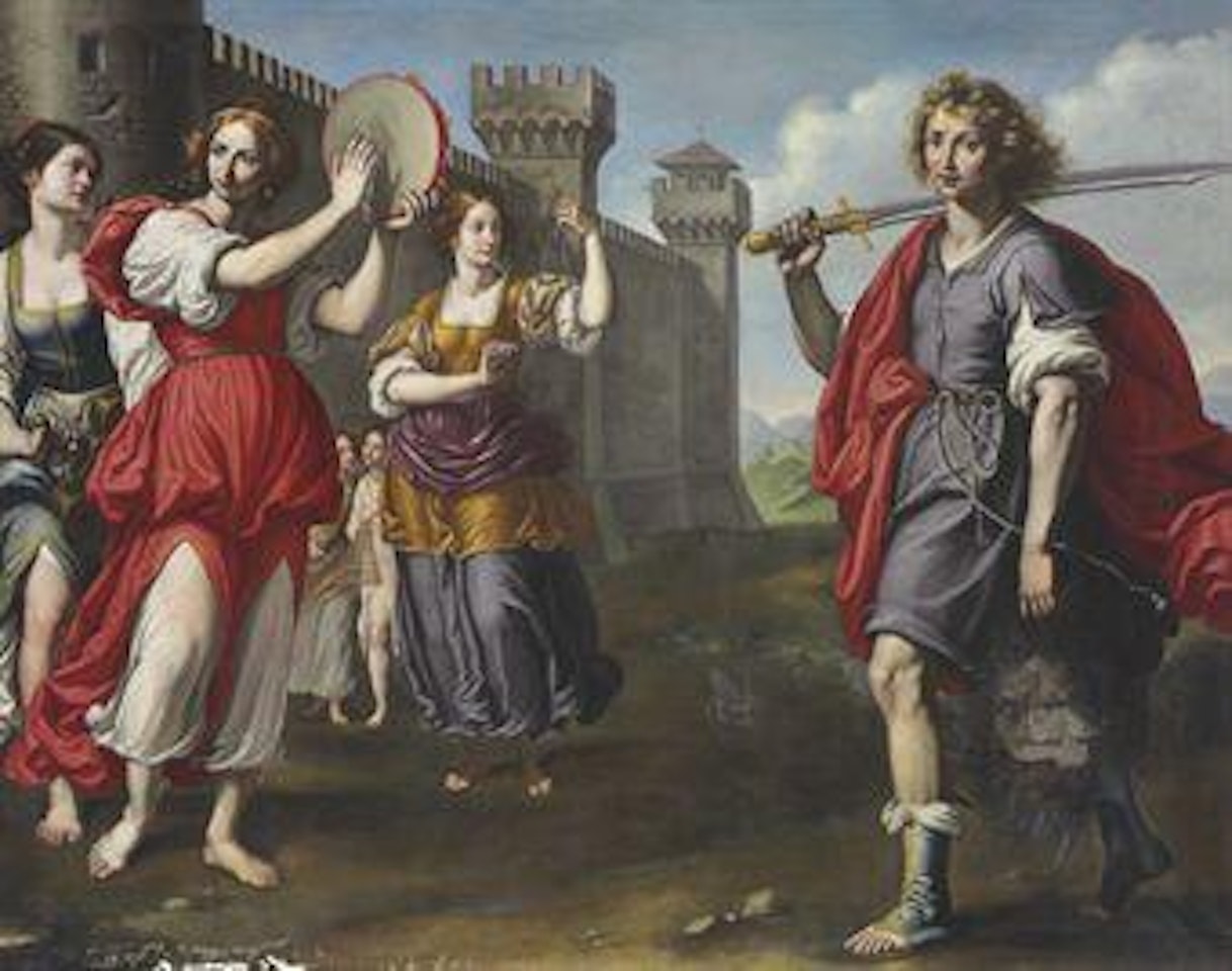 The Triumph of David by Florentine School