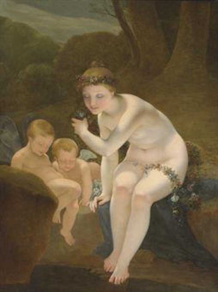 Le bain de Flore by Pierre-Paul Prud'hon