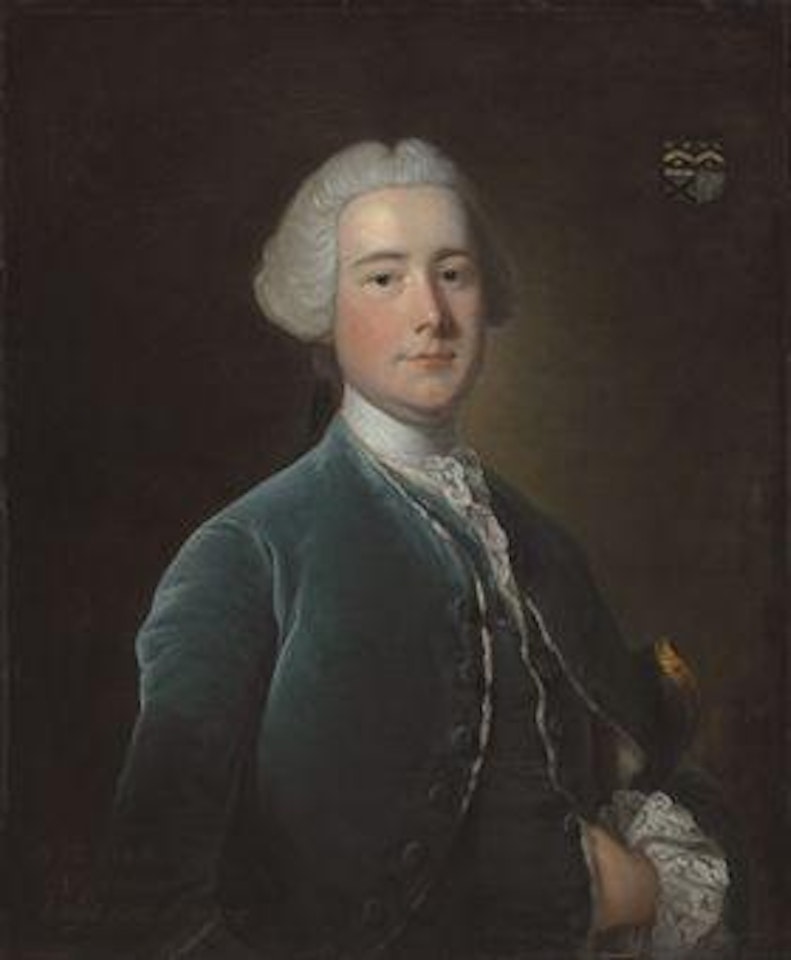 Portrait of William Fytche of Bengal, three-quarter-length by Thomas Hudson