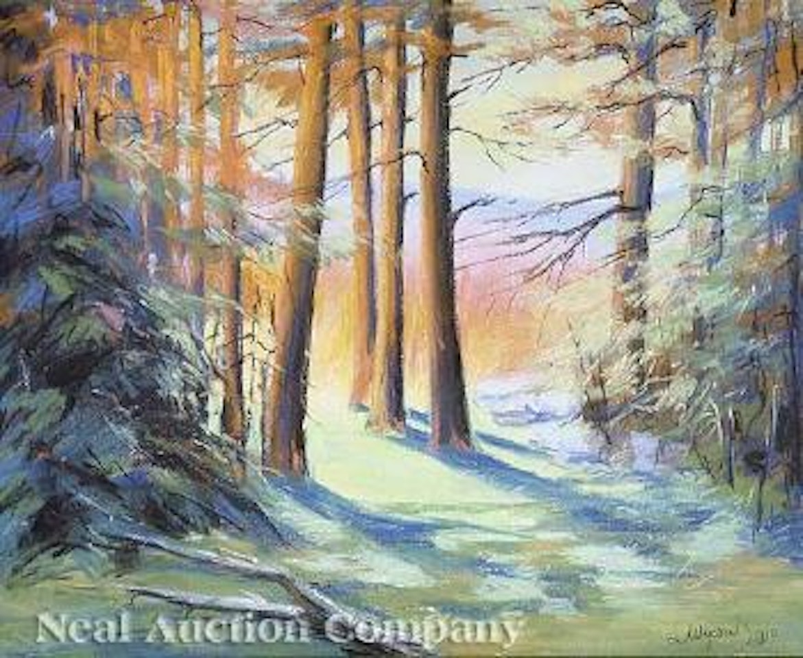 In the mountain forest by Leon Wyczolkowski