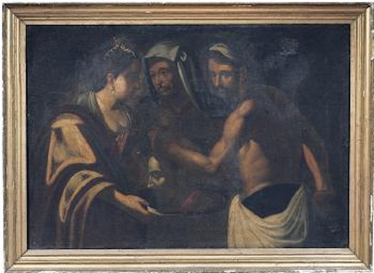 Salomè con la testa del Battista by Caravaggio