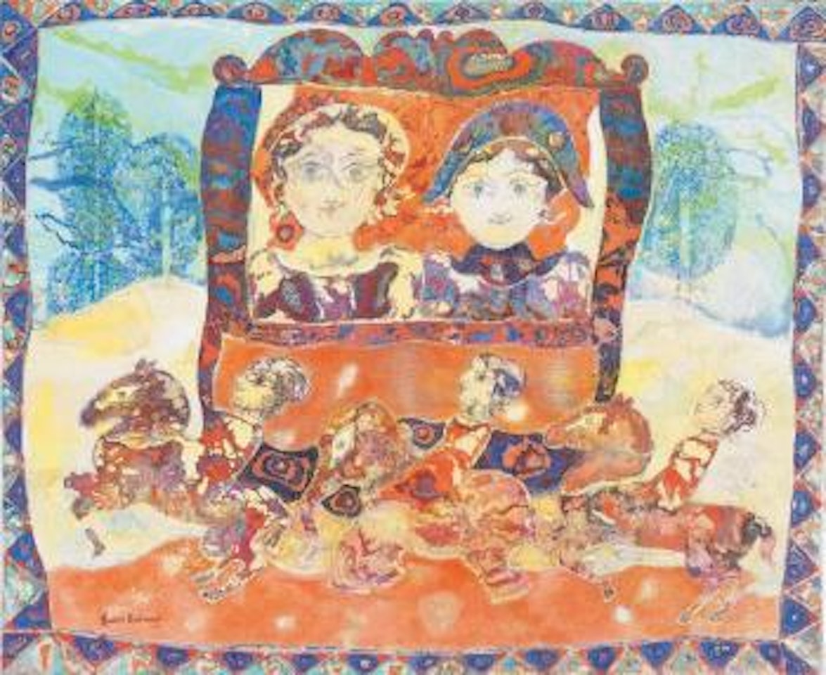 Le carrosse by Sakti Burman