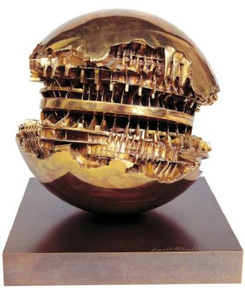 Sfera by Arnaldo Pomodoro