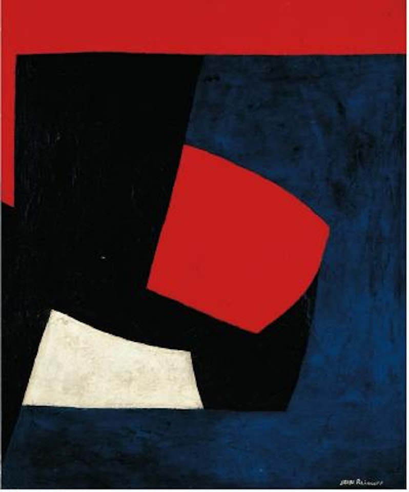 Bleu, rouge, noir by Serge Poliakoff
