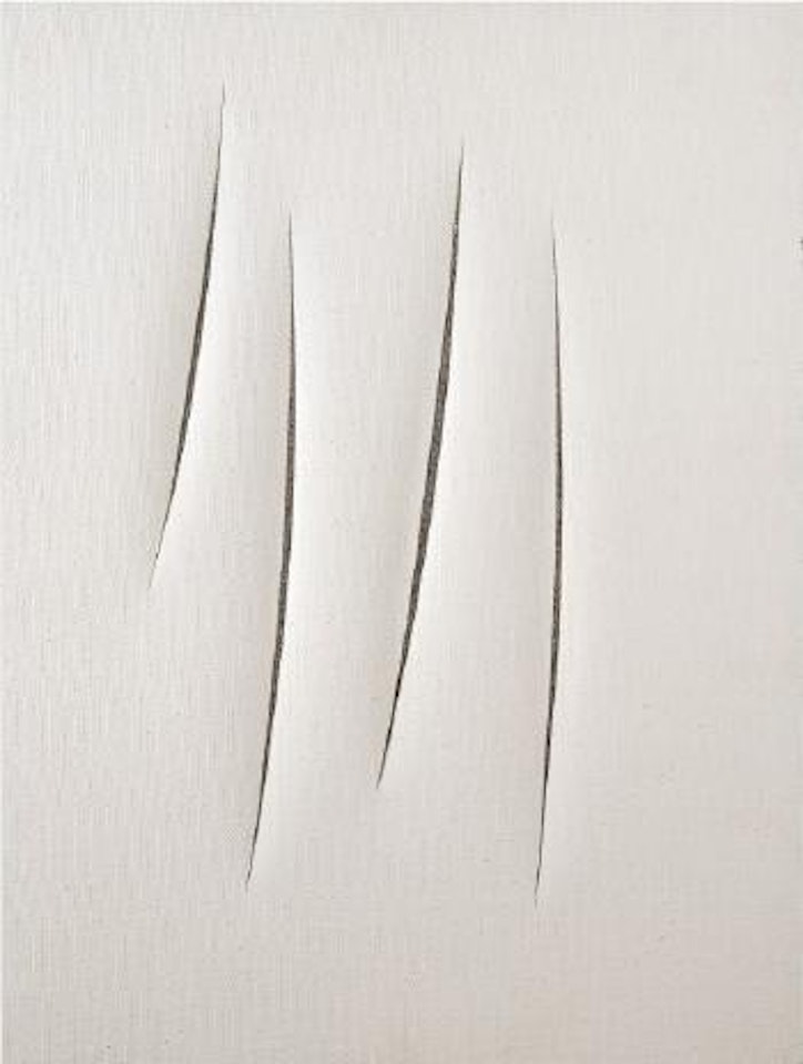 Concetto spaziale, Attese by Lucio Fontana