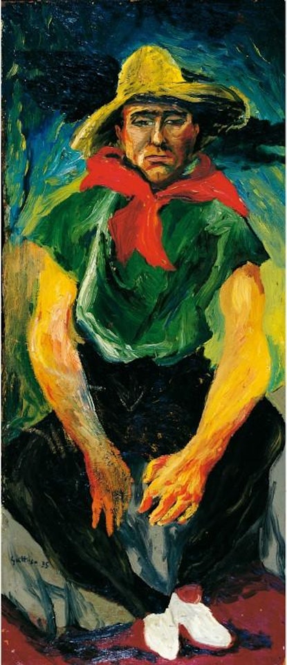 Contadino by Renato Guttuso