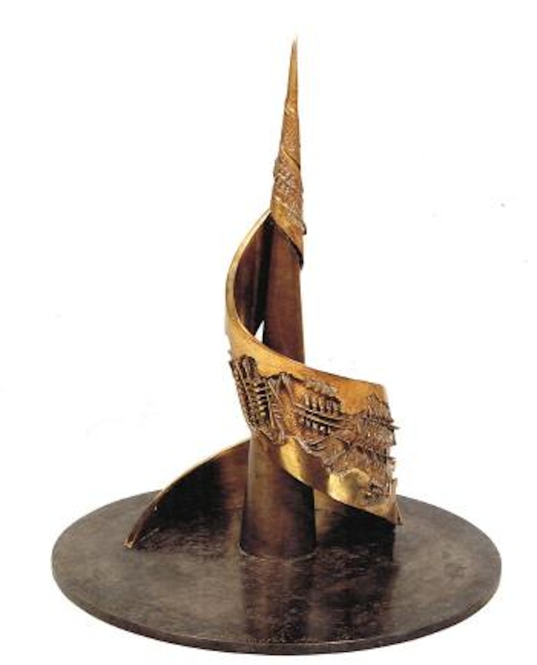 Spirale aperta by Arnaldo Pomodoro