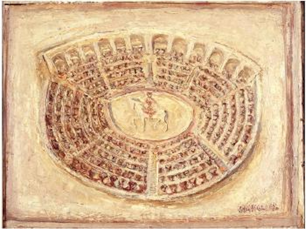 Il circo by Massimo Campigli