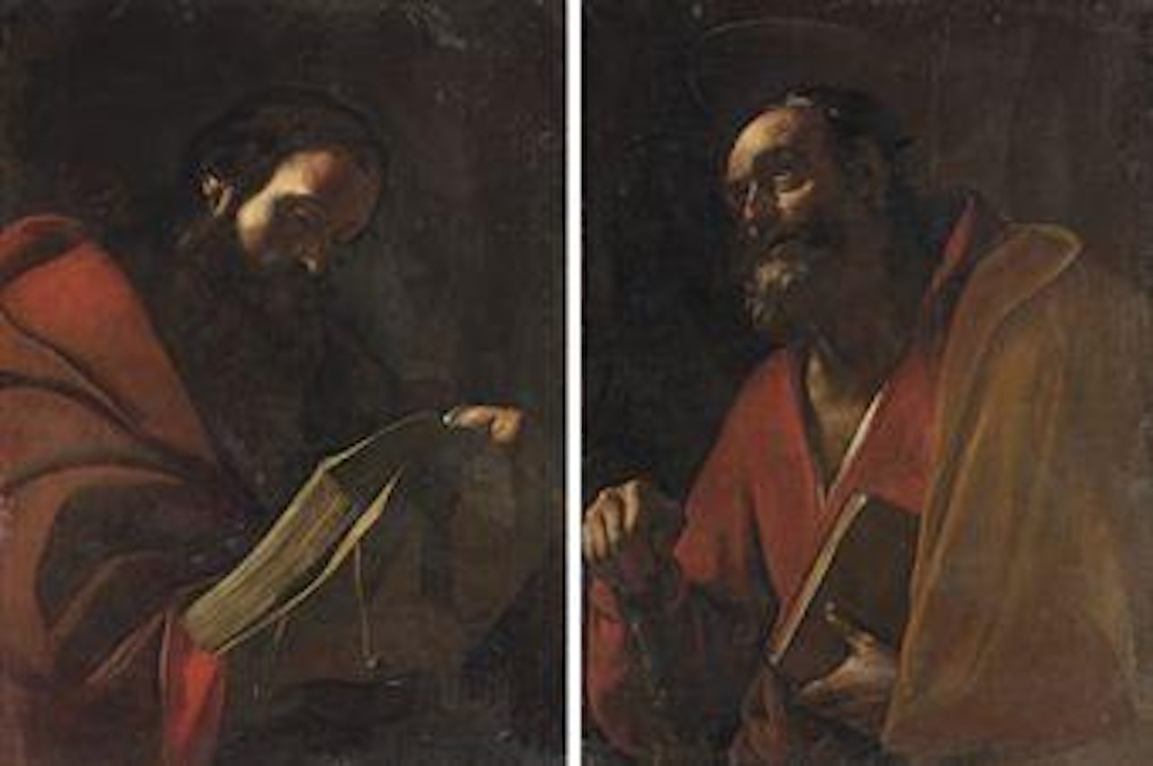 Saint Paul. Saint James the Greater by Mattia Preti