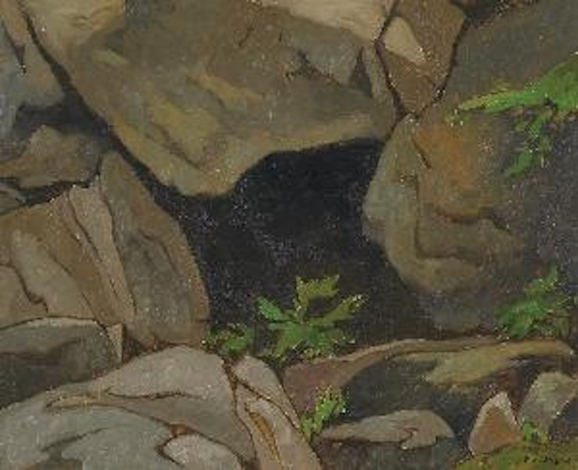 Georgian Bay Cave by Alfred Joseph Casson