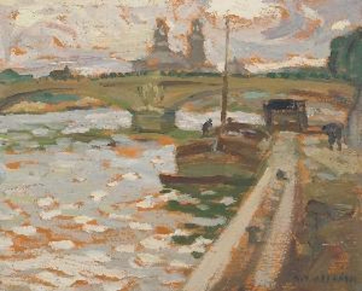 Pont des Invalides by Alexander Young Jackson