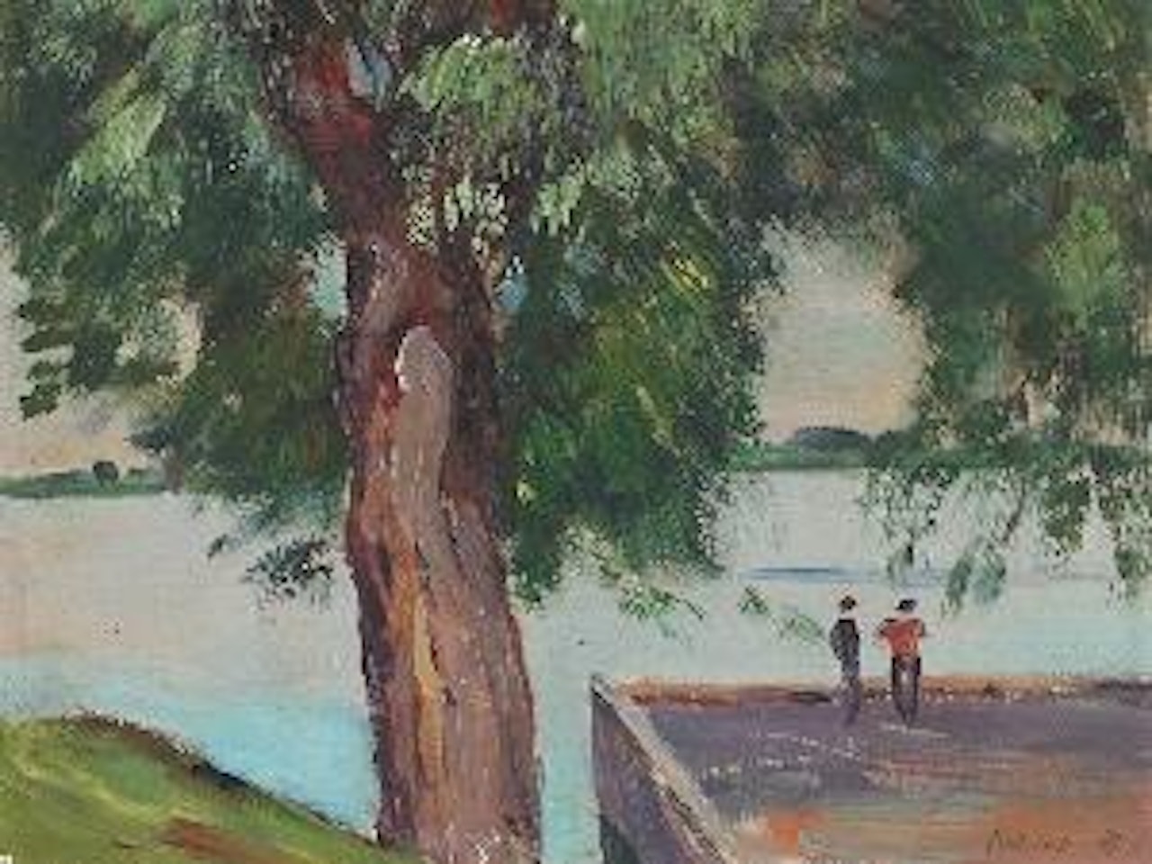 On the jetty by Robert Pilot
