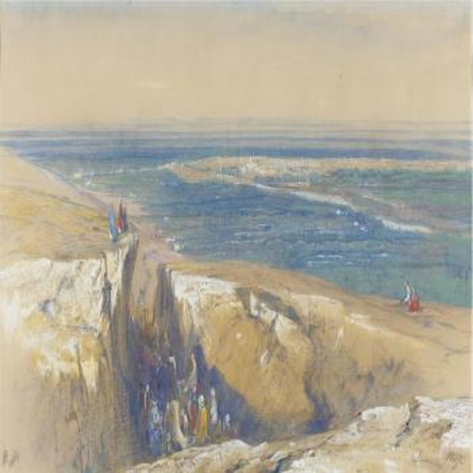 Damascus by Edward Lear