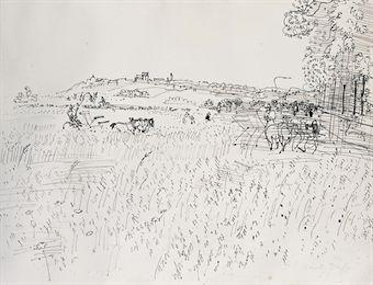 Les Laboureurs by Raoul Dufy