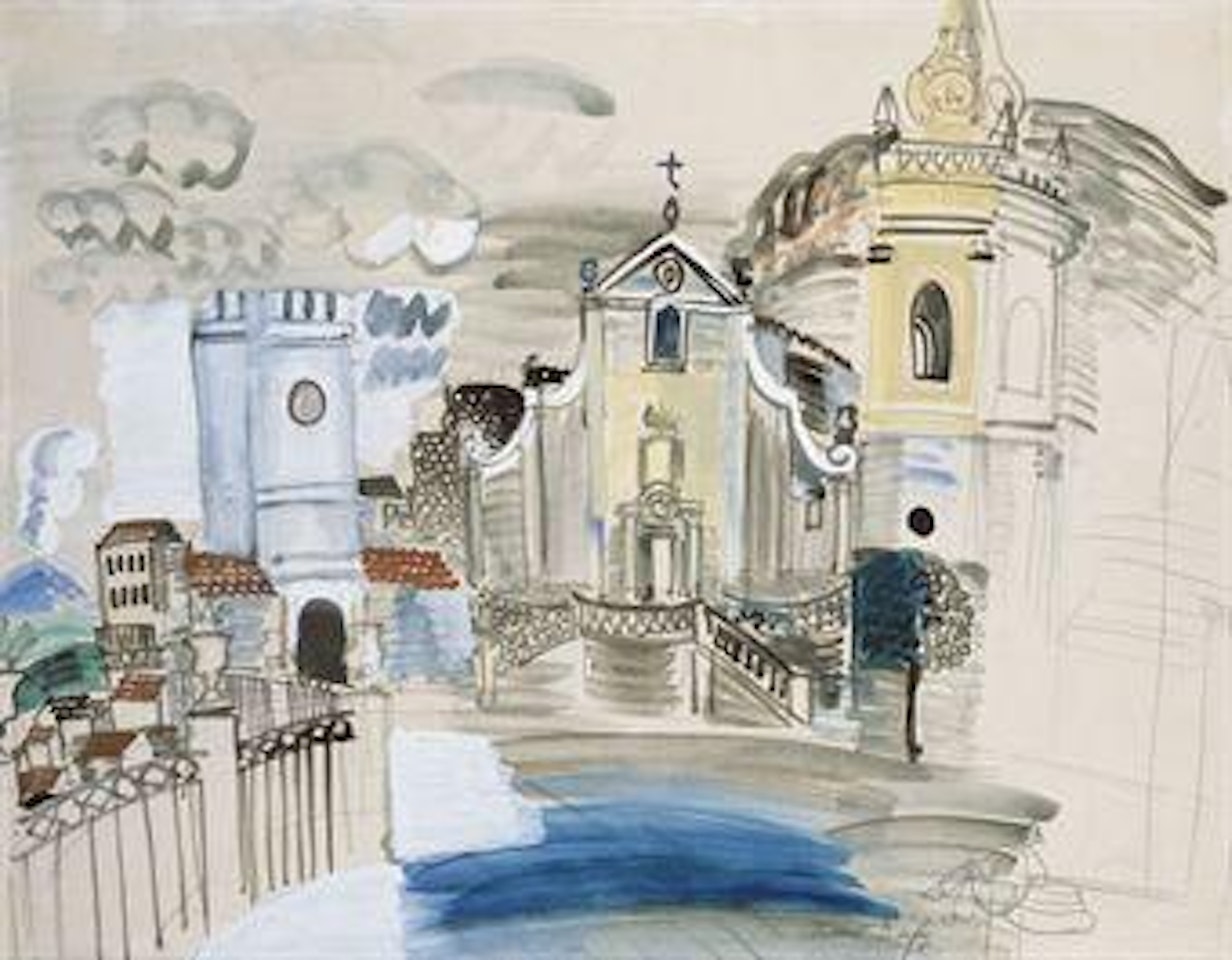 L'église de Taormine by Raoul Dufy