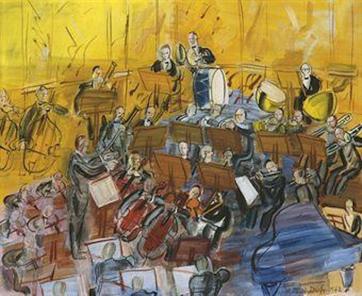 L'Orchestre by Raoul Dufy