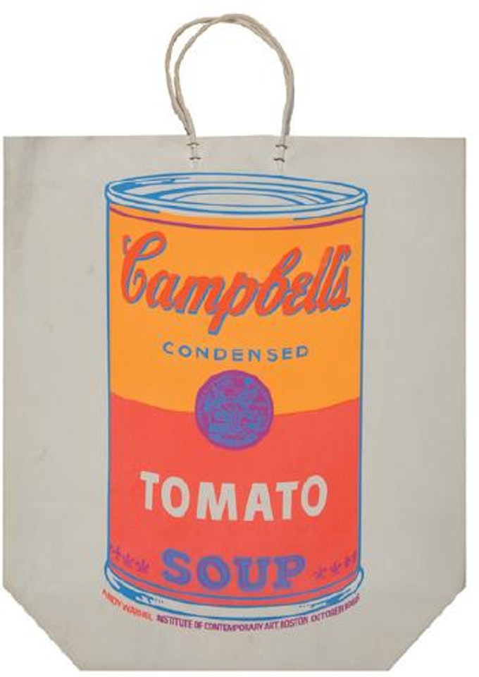 Campbell's soup can (Tomato) (F.&S.4A) by Andy Warhol