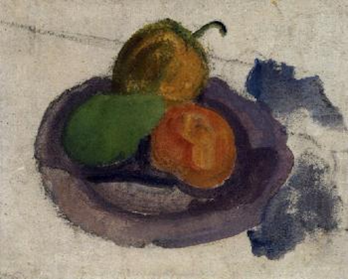 Stilleben mit Fruchten, Studie by Broncia Koller-Pinell