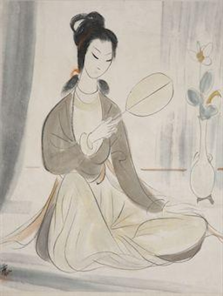 Peinture encadree by Lin Fengmian