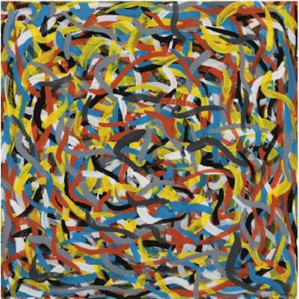 Brushstrokes by Sol LeWitt
