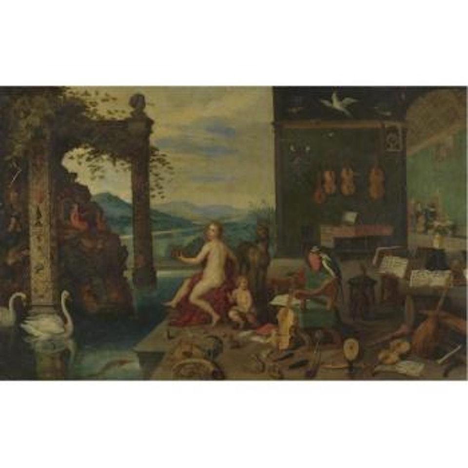 An Allegory Of The Sense Of Hearing by Jan Brueghel the Younger